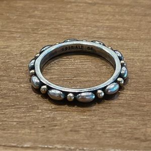 Authentic Pandora 14k & silver Opposites attract ring (size 54)